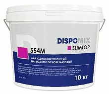 Лак однокомпонентный на водной основе матовый Slimtop 554М, 10 кг – ТСК Дипломат