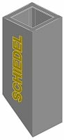ISOTOR Короб UraTOP (базовый) Ø16см, Schiedel