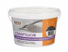 PERFEKTA СмартШов водоотталкивающая эластичная затирка (графит), ведро, 2 кг – ТСК Дипломат