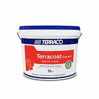TERRACOAT STANDART Декоративная штукатурка на акриловой основе, 25 кг ведро, Terraco