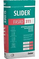 SLIDER FASAD 311 ЗИМА, Штукатурка цементная выравнивающая, 40 кг – ТСК Дипломат