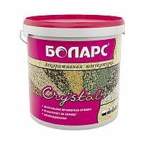 Штукатурка минеральная Crystal 1,5 (2100), акриловая, 25 кг, Боларс – ТСК Дипломат