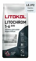 Затирка LITOCHROM 1-6 EVO, Оттенок LE.372 светло-голубой, мешок, 2 кг, LITOKOL – ТСК Дипломат