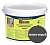 Цветная декоративная затирка Prime Grout, темно-серая, 6 кг ведро