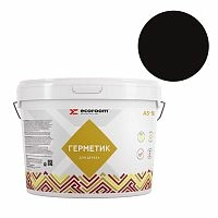 Герметик ECOROOM AS-16, 7 кг, венге, для деревянного строения, ведро