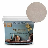 Перламутровая краска Terraco Velvetex VB-200, ведро 5 кг, бархатистый финиш – ТСК Дипломат