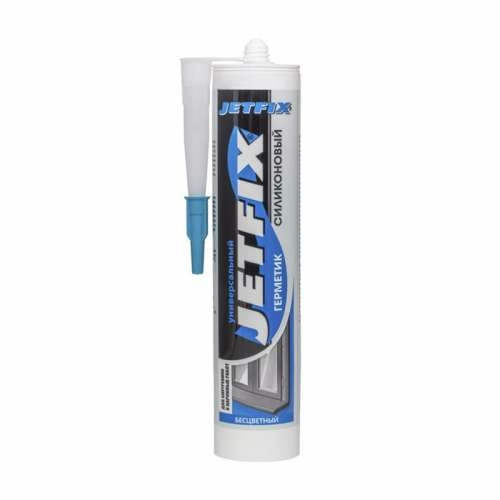 JETFIX, Герметик универсальный прозрачный, 280 мл