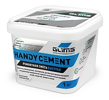 Ремонтная тиксотропная безусадочная смесь GLIMS Handy CEMENT, 1 кг