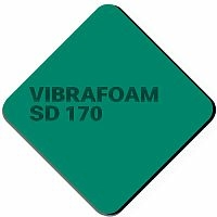 Эластомер Вибрафом (Vibrafoam)  SD 170 темно-зеленый (2м х 0,5м x 12,5мм) 1м2 – ТСК Дипломат