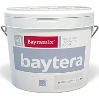 Bayramix Baytera текстурное покрытие для фасадных и интерьерных работ, мелкая фракция (M) 1.2 - 2 мм, 25 кг – ТСК Дипломат