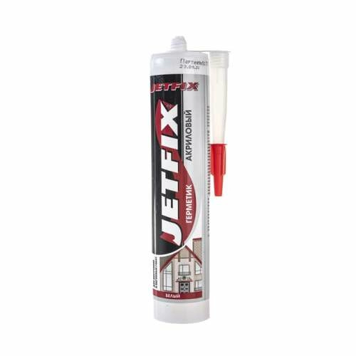 JETFIX, Герметик акриловый белый, 280 мл