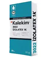 Однокомпонентный, эластичный гидроизоляционный материал 3022 Izolatex 1K Серый порошок, 20 кг, Kalekim