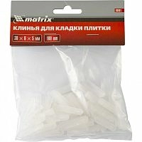 Клинья для укладки  плитки 30х6х5 мм