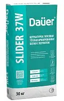 Штукатурка гипсовая универсальная белая DAUER SLIDER INTERIER 37W, 30 кг