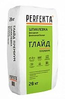 Шпаклевка белая цементная финишная Глайд Премиум, Perfekta, 20 кг – ТСК Дипломат