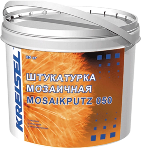 MOSAIKPUTZ 050, Мозаичная акриловая штукатурка, ведро, 25 кг, KREISEL – ТСК Дипломат