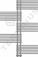 Полотенцесушитель водяной Европа П30 902х1296х70 (6+6+6+6+6) из нержавеющей стали – ТСК Дипломат