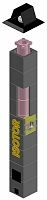ISOTOR Комплект основания 3м Ø16 подкл150, Schiedel