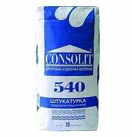 CONSOLIT 540 Штукатурка гидроизоляционная, 25кг КОНСОЛИТ – ТСК Дипломат