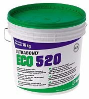 Клей для натурального линолеума ULTRABOND ECO 520, светло-бежевый, Mapei, 16 кг – ТСК Дипломат