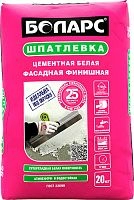 Шпатлевка цементная ФАСАДНАЯ ФИНИШНАЯ БОЛАРС, 20 кг, мешок – ТСК Дипломат