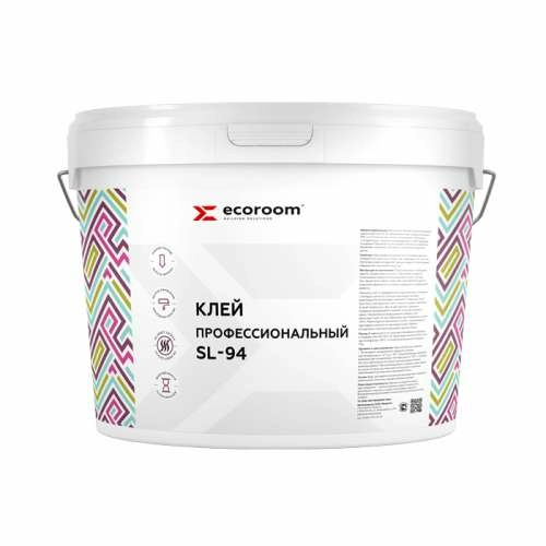 Ecoroom SL-94, Клей профессиональный, 10 кг, ведро – ТСК Дипломат