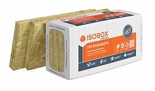 Мат минераловатный ISOBOX 38 P Теплозащита, 1200x610x50 мм, 8,8 м2, Технониколь