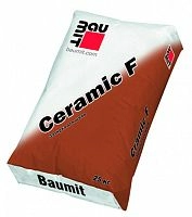 Цветная затирка для швов Baumit Ceramic F Бежевый, 25 кг