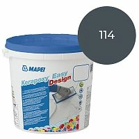 Шовный заполнитель (затирка) KERAPOXY EASY DESIGN №114, Антрацит, Mapei, 2 кг – ТСК Дипломат