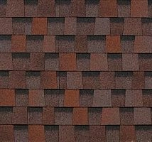 Многослойная черепица SHINGLAS Ранчо, Медь, Технониколь, 2 м2