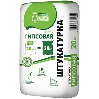 Штукатурка гипсовая легкая Эколайт 20кг – ТСК Дипломат