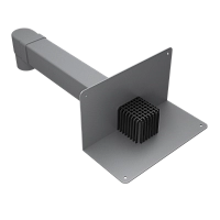 ПВХ воронка парапетная 100х100  длиной 650 мм с отводом и  листвоуловителем (В15), Технониколь