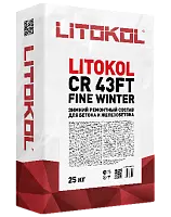 Тиксотропный ремонтный состав для  бетона LITOKOL CR43FT Fine Winter, 25 кг