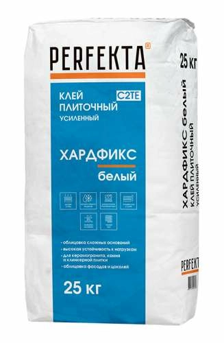 Клей плиточный усиленный Хардфикс Белый C2 ТЕ, 25 кг