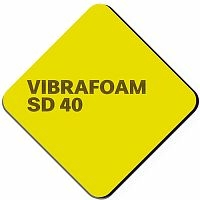 Эластомер Вибрафом (Vibrafoam)  SD 40 желтый (2м х 0,5м x 25мм) 1м2 – ТСК Дипломат