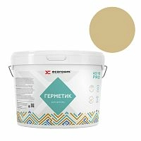 Герметик Ecoroom AS-16 PRO, 15 кг, сосна, для деревянного строения, ведро