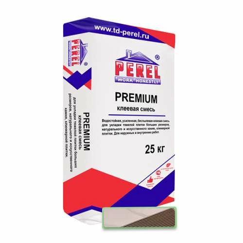 Perel White C1TE, белый клей для плитки, 25 кг – ТСК Дипломат