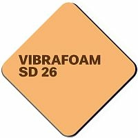 Эластомер Вибрафом (Vibrafoam)  SD 26 оранжевый (2м х 0,5м x 25мм) 1м2 – ТСК Дипломат