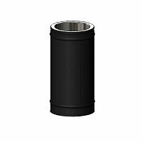 Элемент трубы 500 мм, Permeter Ultra, 50 мм, D130, черный, Schiedel