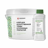 Клей для искусственной травы и рулонных покрытий, Ecoroom,10 кг, ведро