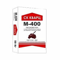 Смесь сухая монтажно-кладочная Пескобетон М400 ГОСТ, 50 кг – ТСК Дипломат