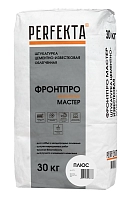 Штукатурка цементно-известковая облегченная гладкая Фронтпро Мастер Плюс, Perfekta, 25 кг