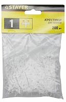 Крестики STAYER для кафеля, 1 мм, 200 штук