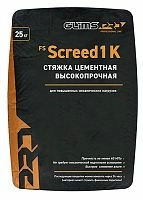 GLIMS FS Screed 1К (ГЛИМС Скрид 1К) стяжка цементная высокопрочная 25 кг мешок – ТСК Дипломат