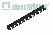 Бордюр пластиковый тротуарный New Fix PRO Б-300.06.09-ПП 821033 черный, 3 м, Стандартпарк