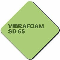 Эластомер Вибрафом (Vibrafoam)  SD 65 светло-зеленый (2м х 0,5м x 12,5мм) 1м2 – ТСК Дипломат