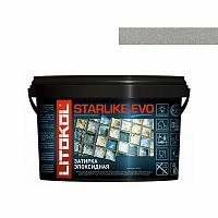 Эпоксидная затирочная смесь STARLIKE EVO, ведро, 5 кг, Оттенок S.110 Grigio Perla