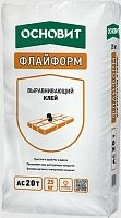 Клей для укладки брусчатки, камня и тротуарной плитки на бетонную подушку выравнивающий ОСНОВИТ ФЛАЙФОРМ AC20 T (25кг), мешок – ТСК Дипломат