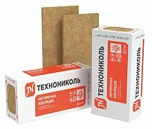 Плита минераловатная ТЕХНОФАС СТАНДАРТ ЛАЙТ 1200х600х180 (1,44 м2, 0,2592 м3) 2 плиты в упаковке