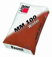 Кладочный раствор Baumit MM 100 Winter, 25 кг